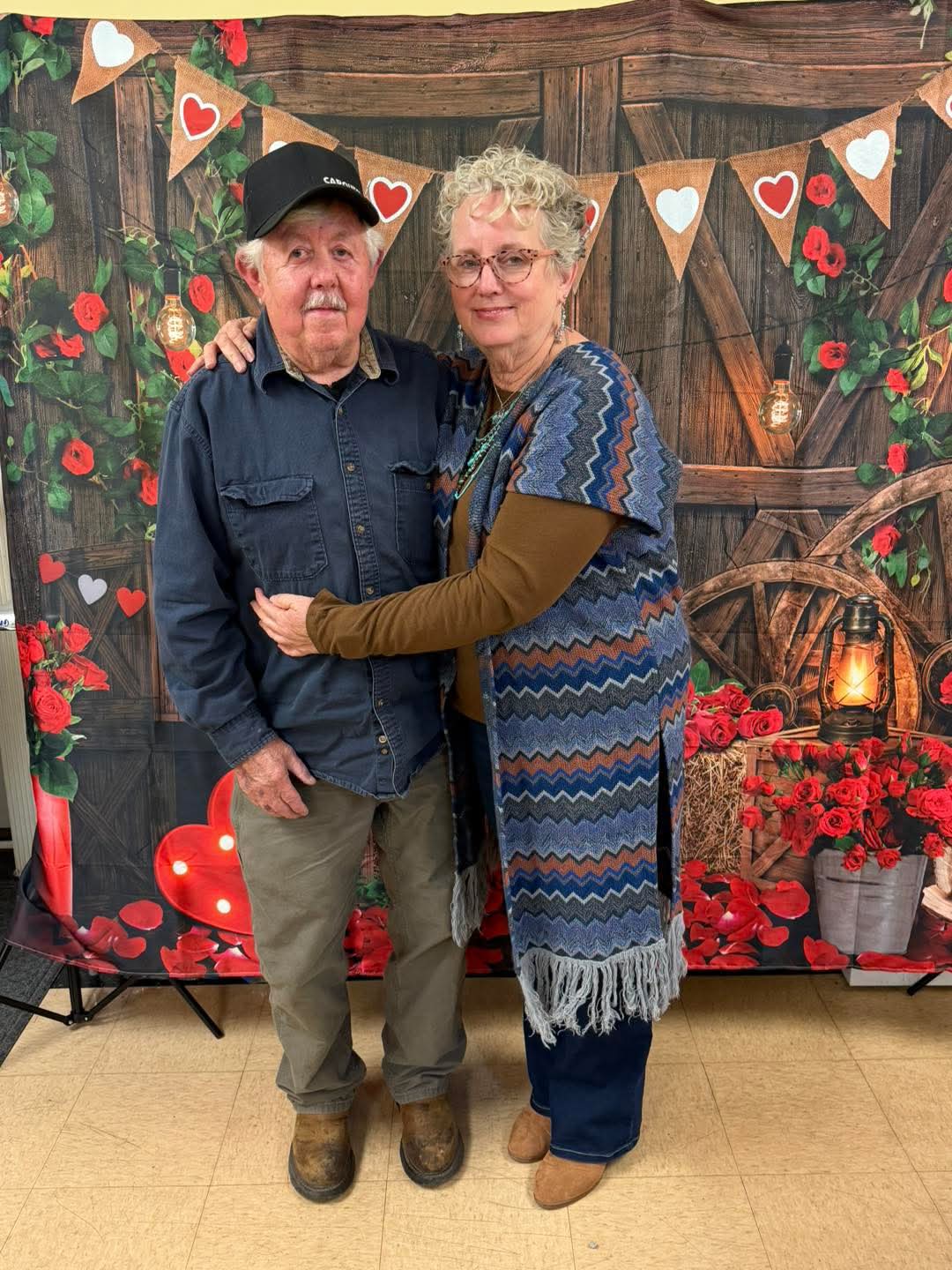 Couple at the Valentine's fellowship night