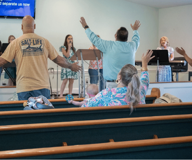 Life Center Kingstree congregation in worship